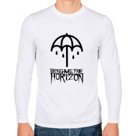 Мужской лонгслив хлопок с принтом BRING ME THE HORIZON в Белгороде, 100% хлопок |  | bmth | bring me the horizon