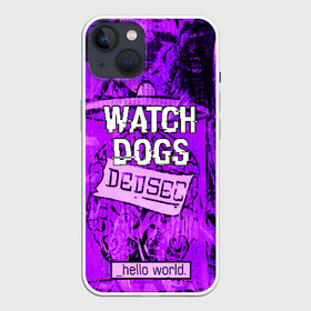 Чехол для iPhone 13 с принтом WATCH DOGS в Белгороде,  |  | ded sec | hacker | legion | watch dogs | watch dogs 2 | watch dogs legion | легион | хакер