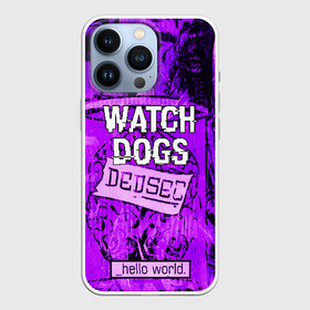 Чехол для iPhone 13 Pro с принтом WATCH DOGS в Белгороде,  |  | ded sec | hacker | legion | watch dogs | watch dogs 2 | watch dogs legion | легион | хакер