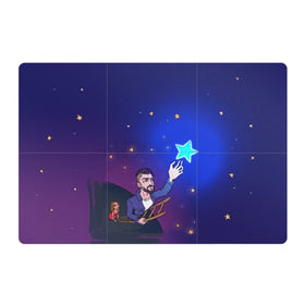 Магнитный плакат 3Х2 с принтом JONY Звезда в Белгороде, Полимерный материал с магнитным слоем | 6 деталей размером 9*9 см | jony | звезда | лали | певец | тыменяпленила | янея