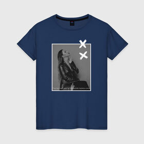 Женская футболка хлопок с принтом Грустный дэнс в Белгороде, 100% хлопок | прямой крой, круглый вырез горловины, длина до линии бедер, слегка спущенное плечо | 7 | astiartik | грустныйдэнс | невероятно | неделимы | подгипнозом