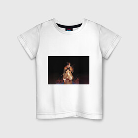 Детская футболка хлопок с принтом SDT в Белгороде, 100% хлопок | круглый вырез горловины, полуприлегающий силуэт, длина до линии бедер | Тематика изображения на принте: sekiro | shadows die twice | секиро | сэкиро