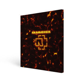 Холст квадратный с принтом Rammstein Feuer в Белгороде, 100% ПВХ |  | amerika | art | du hast | germany | logo | mutter | rammstein | rock | till lindemann | арт | германия | группа | логотип | музыка | немецкая группа | немцы | песня | раммштайн | рамштайн | рок