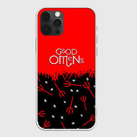 Чехол для iPhone 12 Pro Max с принтом GOOD OMENS в Белгороде, Силикон |  | evil | good | good omens | азирафель. | ангел кроули | благие намерения сериал | гуд оменс | демон | дэвид теннант | майкл шин