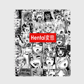 Тетрадь с принтом Японская анимация в Белгороде, 100% бумага | 48 листов, плотность листов — 60 г/м2, плотность картонной обложки — 250 г/м2. Листы скреплены сбоку удобной пружинной спиралью. Уголки страниц и обложки скругленные. Цвет линий — светло-серый
 | Тематика изображения на принте: ahegao | anime | black   white | cartoon | collage | comic | emotion | faces | girls | hieroglyphs | inscription | japanese | manga | mouth | open | аниме | девушки | иероглифы | коллаж | комикс | лица | мультфильм | надпись | 