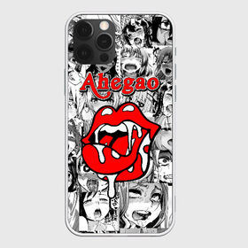 Чехол для iPhone 12 Pro Max с принтом Ahegao в Белгороде, Силикон |  | ahegao | black   white | cartoon | collage | comic | emotion | faces | girls | inscription | japanese | lips | manga | mouth | open | red | аниме | губы | девушки | коллаж | комикс | красные | лица | мультфильм | надпись | откр