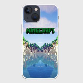 Чехол для iPhone 13 mini с принтом MINECRAFT в Белгороде,  |  | craft | creeper | dungeon | dungeons | earth | game | logo | mine | minecraft | mobile | online | дунгеонс | земля | зомбиы | игра | крипер | лого | майкрафт | майнкрафт | мобайл | онлайн | подземелье | подземелья