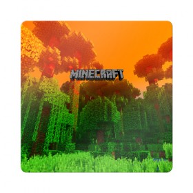 Магнит виниловый Квадрат с принтом MINECRAFT в Белгороде, полимерный материал с магнитным слоем | размер 9*9 см, закругленные углы | craft | creeper | dungeon | dungeons | earth | game | logo | mine | minecraft | mobile | online | дунгеонс | земля | зомбиы | игра | крипер | лого | майкрафт | майнкрафт | мобайл | онлайн | подземелье | подземелья