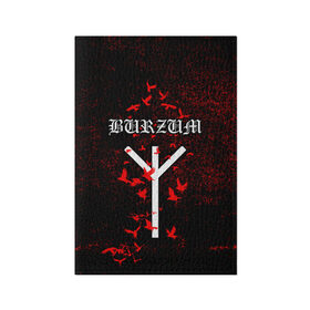 Обложка для паспорта матовая кожа с принтом Burzum Algiz Rune в Белгороде, натуральная матовая кожа | размер 19,3 х 13,7 см; прозрачные пластиковые крепления | algiz | art | burz | burzum | horror | logo | merch | music | rune | альгиз | арт | бурз | бурзум | варг викернес | группа | логотип | мерч | метал | мистика | музыка | надпись | норвегия | норвежская группа | норги | руна | толкиен