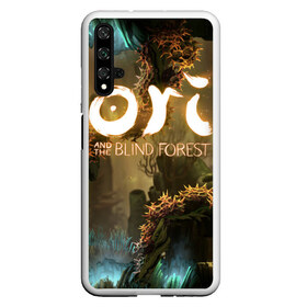 Чехол для Honor 20 с принтом Ori and the Blind Forest в Белгороде, Силикон | Область печати: задняя сторона чехла, без боковых панелей | Тематика изображения на принте: blind forest | ori | sein | белка | гумо | кошка | куро | лиса | нару | непроглядный лес | ори | платформер | птенец | сейн | сова