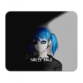 Коврик для мышки прямоугольный с принтом Sally face в Белгороде, натуральный каучук | размер 230 х 185 мм; запечатка лицевой стороны | sally face | маска | сали | салли | салли кромсалли | фейс | фишер