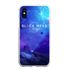 Чехол для iPhone XS Max матовый с принтом HALF-LIFE - Black Mesa XEN в Белгороде, Силикон | Область печати: задняя сторона чехла, без боковых панелей | black | counter | csgo | freeman | gordon | half | half life | halflife | lambda | life | logo | mesa | portal | strike | xen | гордон | контр | лайф | лого | портал | символ | страйк | фримен | халф | халф лайф | халфлайф