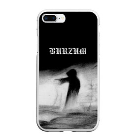 Чехол для iPhone 7Plus/8 Plus матовый с принтом Burzum в Белгороде, Силикон | Область печати: задняя сторона чехла, без боковых панелей | Тематика изображения на принте: burz | burzum | byelobog | cymophane | darkthrone | deathlike silence | mayhem | misanthropy | old funeral | блэк метал | бурзум | бурзун | варг викернес | дарк эмбиент | метал | тьма