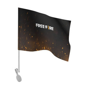Флаг для автомобиля с принтом FREE FIRE в Белгороде, 100% полиэстер | Размер: 30*21 см | battle | battlegrounds | fire | free | game | games | garena | logo | mobile | royale | батлграунд | битва | гарена | гарено | игра | игры | королевская | лого | логотип | мобайл | онлайн | символ | фаер | фаир | фри