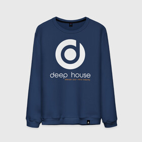 Мужской свитшот хлопок с принтом Deep House в Белгороде, 100% хлопок |  | Тематика изображения на принте: beats | club | deep | dj | house | music | битс | диждей | дип | звук | клуб | музыка | сет | хаус
