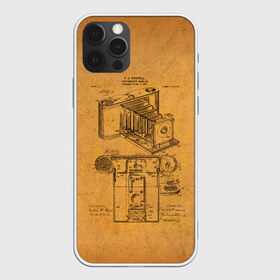 Чехол для iPhone 12 Pro Max с принтом Photographic Camera Patent в Белгороде, Силикон |  | Тематика изображения на принте: patent | идея | история | камера | патент | разработка | фотик | фотоаппарат | фотограф | чертеж | чертежи