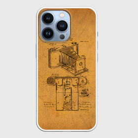 Чехол для iPhone 13 Pro с принтом Photographic Camera Patent в Белгороде,  |  | patent | идея | история | камера | патент | разработка | фотик | фотоаппарат | фотограф | чертеж | чертежи