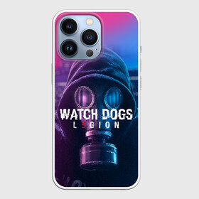 Чехол для iPhone 13 Pro с принтом WATCH DOGS LEGION в Белгороде,  |  | ded sec | fox | hacker | legion | watch dogs | watch dogs 2 | watch dogs legion | легион | хакер