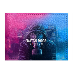 Обложка для студенческого билета с принтом WATCH DOGS LEGION в Белгороде, натуральная кожа | Размер: 11*8 см; Печать на всей внешней стороне | ded sec | fox | hacker | legion | watch dogs | watch dogs 2 | watch dogs legion | легион | хакер