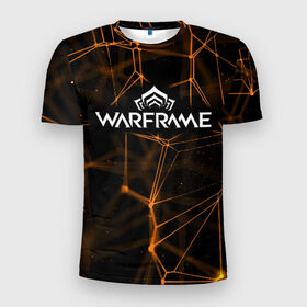 Мужская футболка 3D спортивная с принтом Warframe в Белгороде, 100% полиэстер с улучшенными характеристиками | приталенный силуэт, круглая горловина, широкие плечи, сужается к линии бедра | warframe | warframe лотос | варфрейм