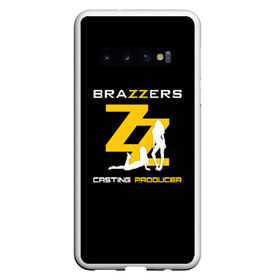 Чехол для Samsung Galaxy S10 с принтом Brazzers Casting-producer в Белгороде, Силикон | Область печати: задняя сторона чехла, без боковых панелей | Тематика изображения на принте: adults | brazzers | casting | girls | inscription | logo | movies | producer | silhouette | studio | девушки | кастинг | логотип | надпись | продюсер | силуэт | студия | фильмы