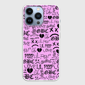 Чехол для iPhone 13 Pro с принтом LIL PEEP LOGOBOMBING в Белгороде,  |  | awful things | hell boy | lil peep | lil prince | клауд | клауд рэп | лил пип | пееп. | пост эмо | реп | репер | рэп | рэпер | трэп | хип хоп | эмо трэп