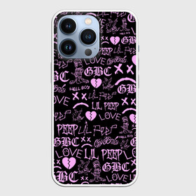 Чехол для iPhone 13 Pro с принтом LIL PEEP LOGOBOMBING в Белгороде,  |  | awful things | hell boy | lil peep | lil prince | клауд | клауд рэп | лил пип | пееп. | пост эмо | реп | репер | рэп | рэпер | трэп | хип хоп | эмо трэп