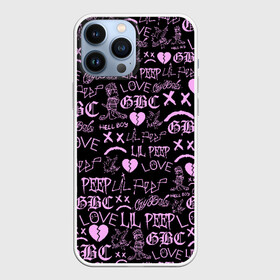 Чехол для iPhone 13 Pro Max с принтом LIL PEEP LOGOBOMBING в Белгороде,  |  | awful things | hell boy | lil peep | lil prince | клауд | клауд рэп | лил пип | пееп. | пост эмо | реп | репер | рэп | рэпер | трэп | хип хоп | эмо трэп