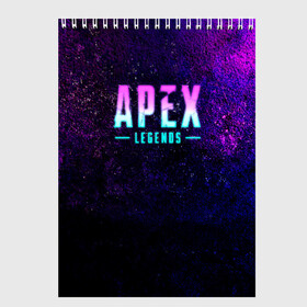 Скетчбук с принтом Apex Legends Neon logo в Белгороде, 100% бумага
 | 48 листов, плотность листов — 100 г/м2, плотность картонной обложки — 250 г/м2. Листы скреплены сверху удобной пружинной спиралью | apex | apex legends | bangalor | bloodhound | caustic | crypto | gibraltar | legends | lifeline | logo | mirage | neon | pathfinder | titanfall | watson | wraith | апекс | неон