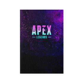 Обложка для паспорта матовая кожа с принтом Apex Legends. Neon logo в Белгороде, натуральная матовая кожа | размер 19,3 х 13,7 см; прозрачные пластиковые крепления | Тематика изображения на принте: apex | apex legends | bangalor | bloodhound | caustic | crypto | gibraltar | legends | lifeline | logo | mirage | neon | pathfinder | titanfall | watson | wraith | апекс | неон