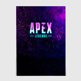 Постер с принтом Apex Legends. Neon logo в Белгороде, 100% бумага
 | бумага, плотность 150 мг. Матовая, но за счет высокого коэффициента гладкости имеет небольшой блеск и дает на свету блики, но в отличии от глянцевой бумаги не покрыта лаком | Тематика изображения на принте: apex | apex legends | bangalor | bloodhound | caustic | crypto | gibraltar | legends | lifeline | logo | mirage | neon | pathfinder | titanfall | watson | wraith | апекс | неон