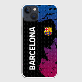 Чехол для iPhone 13 с принтом BARCELONA в Белгороде,  |  | Тематика изображения на принте: barca | barsa | barselona | fc barcelona | leo messi | neimar | neymar | барселона | лионель месси | неймар | нэмар | футбол.