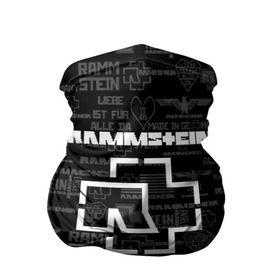 Бандана-труба 3D с принтом RAMMSTEIN в Белгороде, 100% полиэстер, ткань с особыми свойствами — Activecool | плотность 150‒180 г/м2; хорошо тянется, но сохраняет форму | metallica | rammstein | rock | металл | музыка | раммштайн | рок