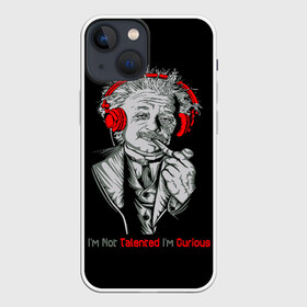 Чехол для iPhone 13 mini с принтом Альберт Эйнштейн в Белгороде,  |  | albert einstein | biography | genius | history | physics | relativity | science | альберт эйнштейн | биография | гений | история | наука | относительность | физика