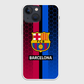 Чехол для iPhone 13 mini с принтом BARCELONA в Белгороде,  |  | barca | barsa | barselona | fc barcelona | leo messi | neimar | neymar | барселона | лионель месси | неймар | нэмар | футбол.