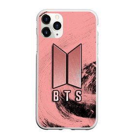 Чехол для iPhone 11 Pro матовый с принтом BTS PINK в Белгороде, Силикон |  | Тематика изображения на принте: army | bangtan boys | beyond the scene | bts | k pop | kpop | love yourself | бтс | к поп