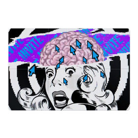 Магнитный плакат 3Х2 с принтом DedSec в Белгороде, Полимерный материал с магнитным слоем | 6 деталей размером 9*9 см | Тематика изображения на принте: dedsec | watch dogs 2 | игра | игры | лицо | мозг