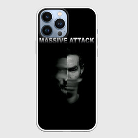 Чехол для iPhone 13 Pro Max с принтом Massive attack в Белгороде,  |  | Тематика изображения на принте: 100 suns | dance | electronic | masive atack | masive attack | mezannine | one point six | tricky | trip hop | triphop | мэссив аттак