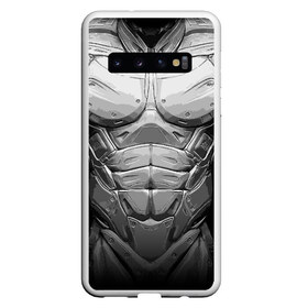 Чехол для Samsung Galaxy S10 с принтом Crysis Экзоскелет в Белгороде, Силикон | Область печати: задняя сторона чехла, без боковых панелей | crysis | style | бронь | броня | внешность | доспехи | костюм | крайзис | крайсис | кризис | крисис | мышцы | облик | пресс | робот | скин | тело | титан | торс | экзоскелет