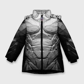Зимняя куртка для девочек 3D с принтом Crysis Экзоскелет в Белгороде, ткань верха — 100% полиэстер; подклад — 100% полиэстер, утеплитель — 100% полиэстер. | длина ниже бедра, удлиненная спинка, воротник стойка и отстегивающийся капюшон. Есть боковые карманы с листочкой на кнопках, утяжки по низу изделия и внутренний карман на молнии. 

Предусмотрены светоотражающий принт на спинке, радужный светоотражающий элемент на пуллере молнии и на резинке для утяжки. | crysis | style | бронь | броня | внешность | доспехи | костюм | крайзис | крайсис | кризис | крисис | мышцы | облик | пресс | робот | скин | тело | титан | торс | экзоскелет