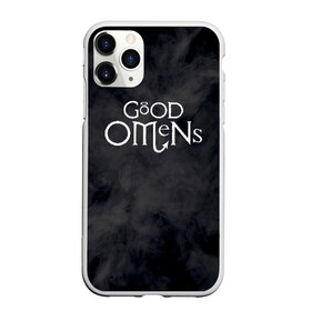 Чехол для iPhone 11 Pro матовый с принтом GOOD OMENS (КРЫЛЬЯ) в Белгороде, Силикон |  | good omens | благие знамения | терри пратчетт