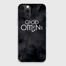 Чехол для iPhone 12 Pro с принтом GOOD OMENS (КРЫЛЬЯ) в Белгороде, силикон | область печати: задняя сторона чехла, без боковых панелей | good omens | благие знамения | терри пратчетт