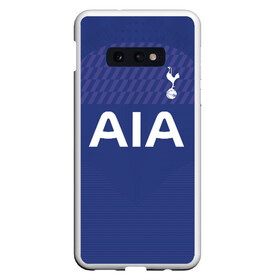 Чехол для Samsung S10E с принтом Tottenham away 19-20 в Белгороде, Силикон | Область печати: задняя сторона чехла, без боковых панелей | barclays | champions | england | hotspur | kane | league | tottenham | англия | кейн | лига | тоттенхэм | хотспур | чемпионов | шпоры