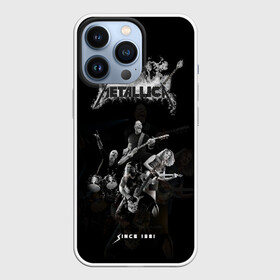 Чехол для iPhone 13 Pro с принтом Metallica в Белгороде,  |  | metalica | metallica | группа | джеймс хэтфилд | кирк хэмметт | ларс ульрих | метал | металика | металлика | миталика | музыка | роберт трухильо | рок | трэш | трэшметал | хард | хеви