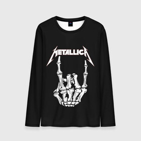 Мужской лонгслив 3D с принтом Metallica в Белгороде, 100% полиэстер | длинные рукава, круглый вырез горловины, полуприлегающий силуэт | metalica | metallica | группа | джеймс хэтфилд | кирк хэмметт | ларс ульрих | метал | металика | металлика | миталика | музыка | роберт трухильо | рок | трэш | трэшметал | хард | хеви