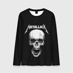 Мужской лонгслив 3D с принтом Metallica в Белгороде, 100% полиэстер | длинные рукава, круглый вырез горловины, полуприлегающий силуэт | metalica | metallica | группа | джеймс хэтфилд | кирк хэмметт | ларс ульрих | метал | металика | металлика | миталика | музыка | роберт трухильо | рок | трэш | трэшметал | хард | хеви