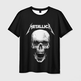 Мужская футболка 3D с принтом Metallica в Белгороде, 100% полиэфир | прямой крой, круглый вырез горловины, длина до линии бедер | Тематика изображения на принте: metalica | metallica | группа | джеймс хэтфилд | кирк хэмметт | ларс ульрих | метал | металика | металлика | миталика | музыка | роберт трухильо | рок | трэш | трэшметал | хард | хеви