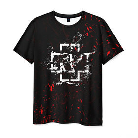 Мужская футболка 3D с принтом RAMMSTEIN в Белгороде, 100% полиэфир | прямой крой, круглый вырез горловины, длина до линии бедер | lindemann | lm | rammstein | rock | кристиан лоренц | линдеманн | лм | музыка | рамштайн | рок | тилль линдеманн