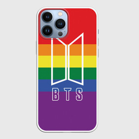 Чехол для iPhone 13 Pro Max с принтом BTS в Белгороде,  |  | bangtan boys | beyond the scene | boyband | boys | bts | chin | edm | emblem | hieroglyphs | hip hop | jimin | jj hope | k pop | logo | rainbow | rb | rm | shuga | south korean | бойбенд | ви | джей хоуп | иероглифы | логотип | мальчики | радуга | с