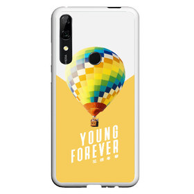 Чехол для Honor P Smart Z с принтом BTS Young Forever в Белгороде, Силикон | Область печати: задняя сторона чехла, без боковых панелей | Тематика изображения на принте: balloon | bangtan boys | beyond the scene | boyband | boys | bts | chin | chonguk | edm | emblem | hip hop | jimin | jj hope | k pop | logo | rb | rm | shuga | south korean | wee | бойбенд | ви | воздушный шар | джей хоуп | логотип | мальчики | сюга